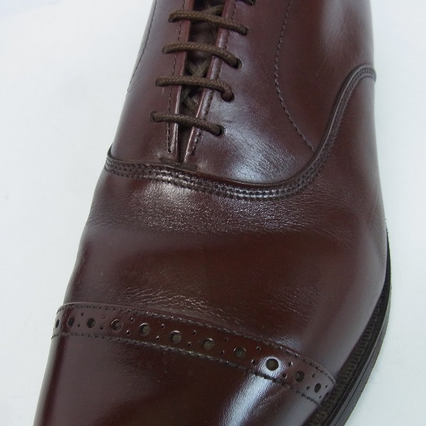 実際に弊社で買取させて頂いたAllen Edmonds/アレンエドモンズ キャップトゥ 内羽根 レザーシューズ 8EEの画像 6枚目