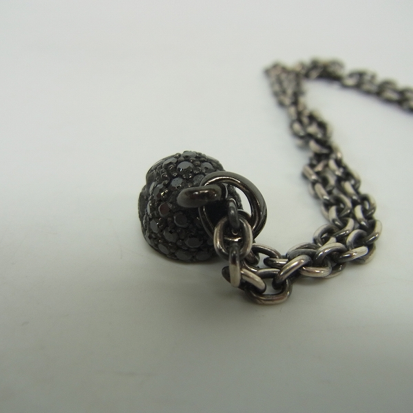 実際に弊社で買取させて頂いたDEAL DESIGN/ディールデザイン スカル ブラック ネックレスの画像 2枚目