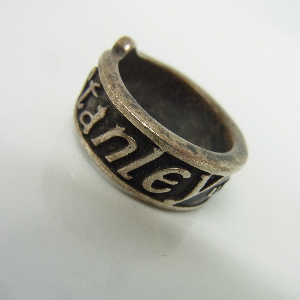 実際に弊社で買取させて頂いたSTANLEYGUESS/スタンリーゲス ラージロゴリボン リング 16.5号