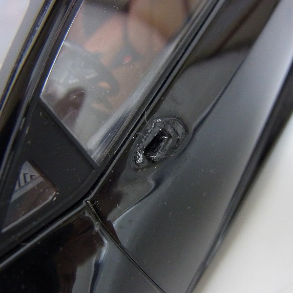 実際に弊社で買取させて頂いた【難有】KYOSHO/京商 Lamborghini Huracan ランボルギーニ ウラカン 1/18 ミニカー 黒の画像 2枚目