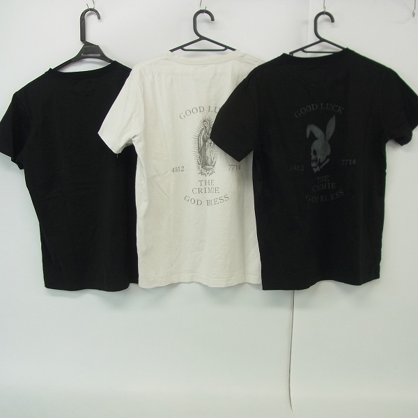 実際に弊社で買取させて頂いたTHE CRIMIE/クライミー Tシャツ/カットソー/インナー/M/3点セットの画像 1枚目