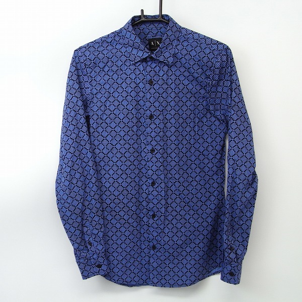 実際に弊社で買取させて頂いたAX/ARMANI EXCHANGE/アルマーニ エクスチェンジ 柄シャツ/XS