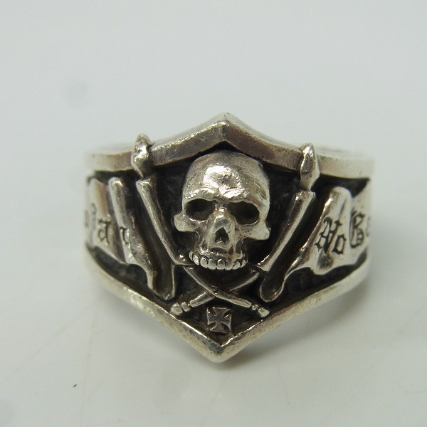 実際に弊社で買取させて頂いたDEAL DESIGN/ディールデザイン スカルリング 17.5号の画像 1枚目