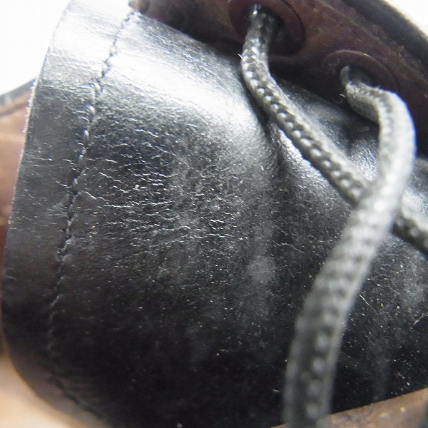 実際に弊社で買取させて頂いたAllen Edmonds/アレンエドモンズ 内羽根 キャップトゥ レザーシューズ 7EEの画像 6枚目