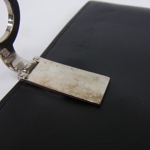 実際に弊社で買取させて頂いたBVLGARI/ブルガリ ロゴクリップ付きロングウォレット/長財布 グレインレザーの画像 7枚目