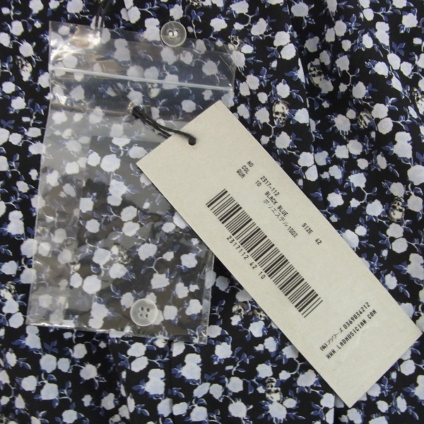 実際に弊社で買取させて頂いた【17SS】LAD MUSICIAN/ラッドミュージシャン スカル フラワー ハーフスリーブ ビッグ シャツ 2317-112/42の画像 5枚目