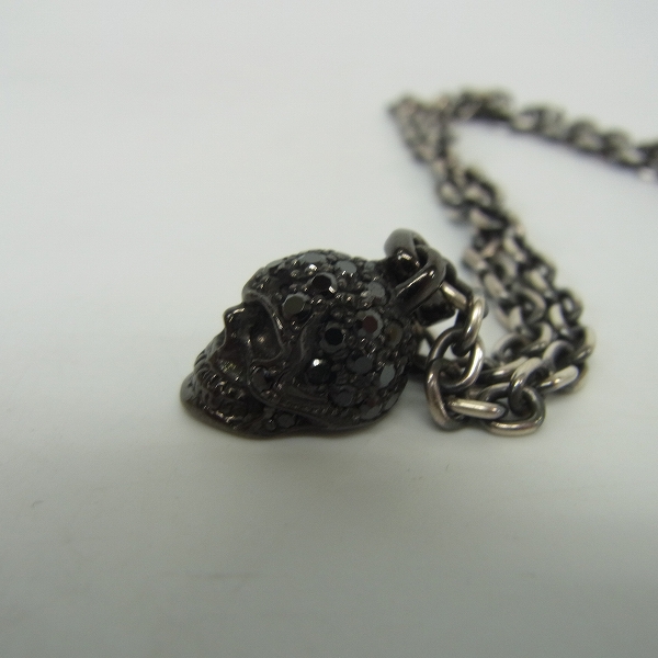 実際に弊社で買取させて頂いたDEAL DESIGN/ディールデザイン スカル ブラック ネックレスの画像 3枚目