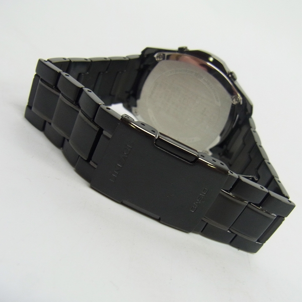 実際に弊社で買取させて頂いた【未使用】CASIO/カシオ LINEAGE/リニエージ ソーラー電波時計 LIW-M610DB-1AJFの画像 2枚目