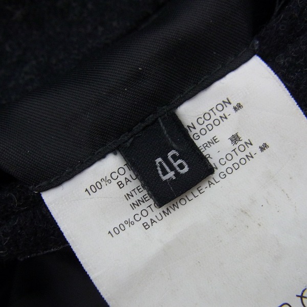 実際に弊社で買取させて頂いたKRISVANASSCHE/クリスヴァンアッシュ パイピング テーラードジャケット/46の画像 3枚目