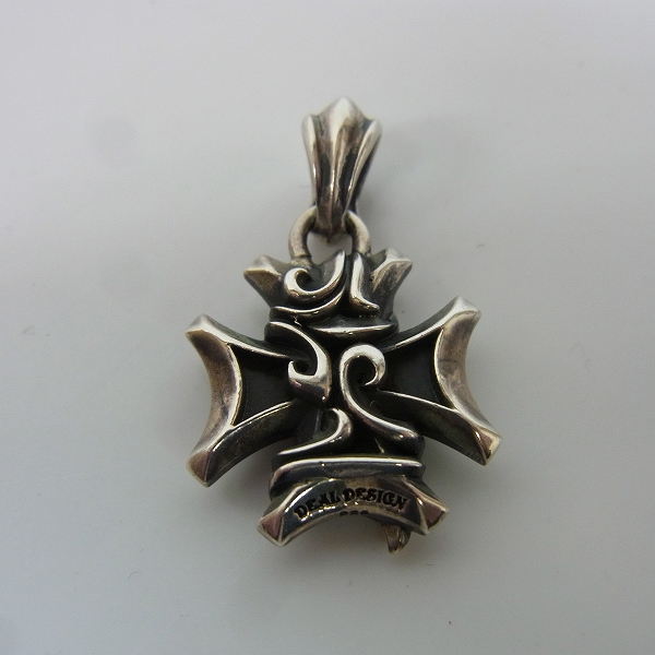 実際に弊社で買取させて頂いたDEAL DESIGN/ディールデザイン ダブルトライバルクロス ペンダントトップ/チャームの画像 1枚目