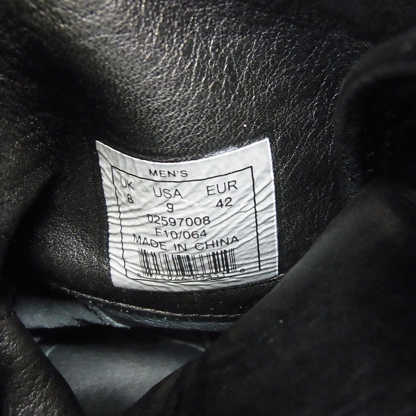 実際に弊社で買取させて頂いたNeil Barrett for PALLADIUM/ニールバレット レースアップブーツ UK8 の画像 5枚目