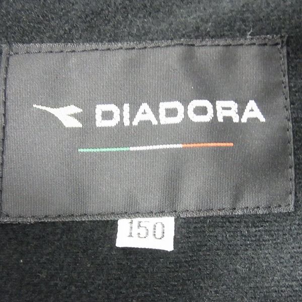 実際に弊社で買取させて頂いた【未使用】DIADORA/ディアドラ ナイロントラックジャケット セットアップ/150の画像 2枚目