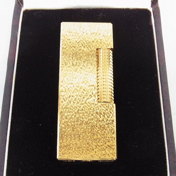 実際に弊社で買取させて頂いたDunhill/ダンヒル ROLLA GAS/ローラ ガス ライター ハンマートーン USRE24163