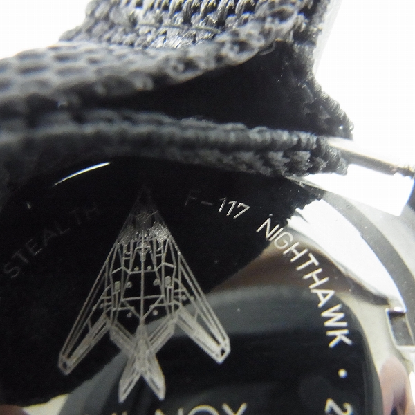 実際に弊社で買取させて頂いたLUMINOX/ルミノックス NIGHT HAWK/ナイトホーク 3400シリーズ/F-117の画像 3枚目