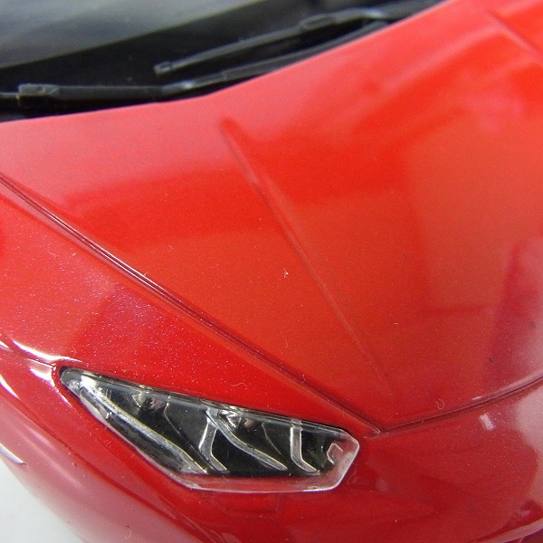 実際に弊社で買取させて頂いた【難有】KYOSHO/京商 Lamborghini Huracan ランボルギーニ ウラカン 1/18 ミニカー 赤の画像 3枚目
