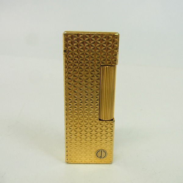 実際に弊社で買取させて頂いたDUNHILL/ダンヒル ROLLA ガスライター スリム/五面カット ゴールド