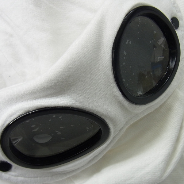 実際に弊社で買取させて頂いたC.P.COMPANY/シーピーカンパニー ゴーグル付 スウェットパーカー Mの画像 4枚目