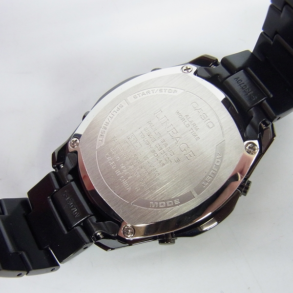 実際に弊社で買取させて頂いた【未使用】CASIO/カシオ LINEAGE/リニエージ ソーラー電波時計 LIW-M610DB-1AJFの画像 3枚目