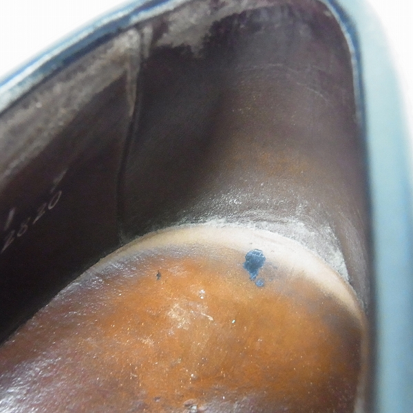 実際に弊社で買取させて頂いたAllen Edmonds/アレンエドモンズ パンチド タッセルローファー 7EEの画像 6枚目