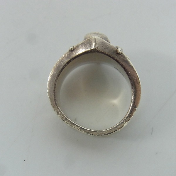 実際に弊社で買取させて頂いたDEAL DESIGN/ディールデザイン スカルリング 17.5号の画像 4枚目