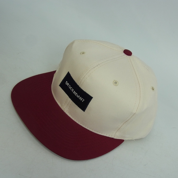 実際に弊社で買取させて頂いたDESCENDANT/ディセンダント ブランドロゴ刺繍 キャップ
