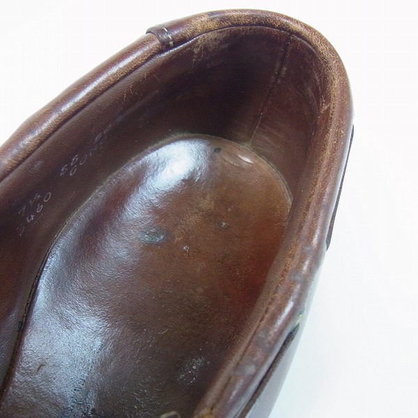 実際に弊社で買取させて頂いたAllen Edmonds/アレンエドモンズ レースアップ レザーシューズ 7.5EEの画像 4枚目