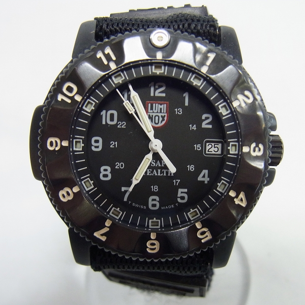 実際に弊社で買取させて頂いたLUMINOX/ルミノックス NIGHT HAWK/ナイトホーク 3400シリーズ/F-117