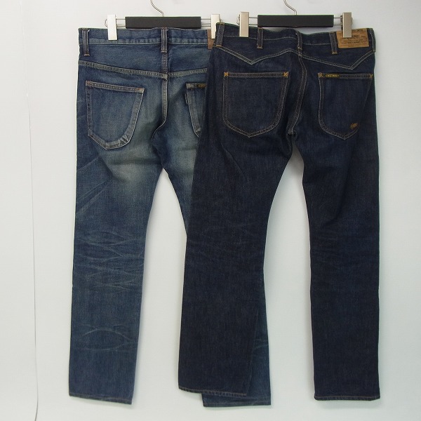 実際に弊社で買取させて頂いたCRIMIE/クライミー ストレート デニムパンツ 30/32 2点セットの画像 1枚目