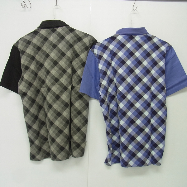 実際に弊社で買取させて頂いたmizuno/ミズノ ゴルフウェア 半袖ポロシャツ THE OPEN 3229-5A27 Lサイズ 2点セットの画像 1枚目