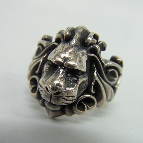 実際に弊社で買取させて頂いたDEAL DESIGN/ディールデザイン ライオン リング/指輪/シルバー/19号