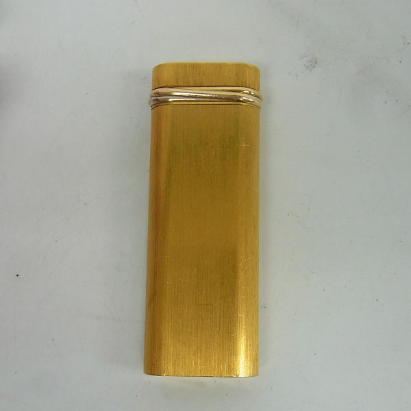 実際に弊社で買取させて頂いたCartier/カルティエ スリムガスライター ゴールド