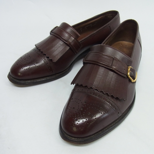 実際に弊社で買取させて頂いたAllen Edmonds/アレンエドモンズ ストラップ/キルトローファー 7E