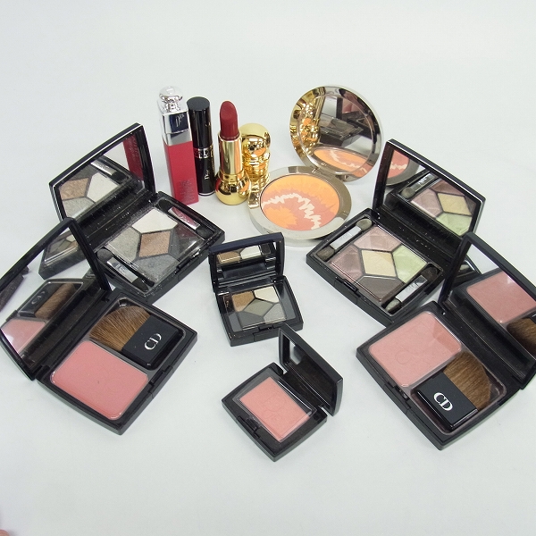 実際に弊社で買取させて頂いたChristian Dior/クリスチャン・ディオール　アイシャドウ/チーク/グロス等　10点セット