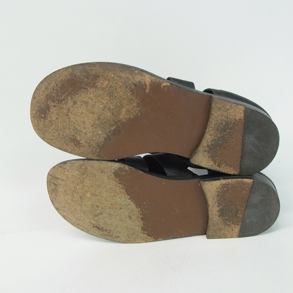 実際に弊社で買取させて頂いたKRISVANASSCHE/クリスヴァンアッシュ グラディエーター レザーサンダル/40の画像 2枚目