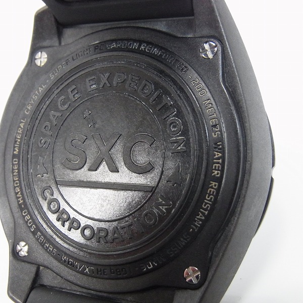 実際に弊社で買取させて頂いたLUMINOX ルミノックス 5020 SXC GMT SPACE CARBON Ref.5021 の画像 3枚目
