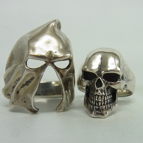 実際に弊社で買取させて頂いたCRAZY PIG/クレイジーピッグ GALLOWS/ギャロウズ スカル リング/20号の画像 1枚目