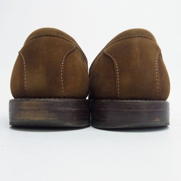 実際に弊社で買取させて頂いたAllen Edmonds/アレンエドモンズ スエード コインローファー 7.5Eの画像 1枚目