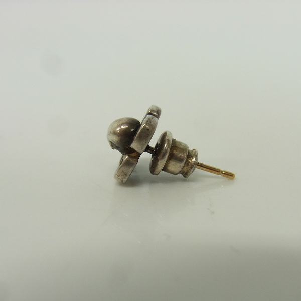 実際に弊社で買取させて頂いたSTANLEYGUESS/スタンリーゲス スカル/クロス モチーフ ピアスの画像 2枚目