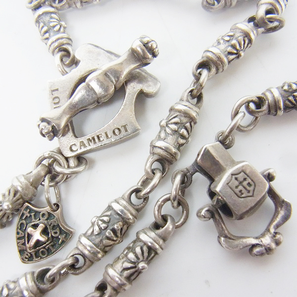 実際に弊社で買取させて頂いたLord Camelot/ロードキャメロット ガーネット付ネックレスチェーン LC-1002A