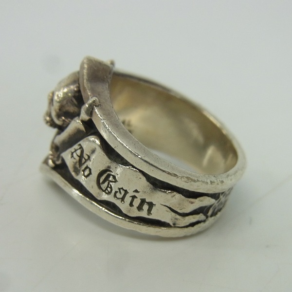 実際に弊社で買取させて頂いたDEAL DESIGN/ディールデザイン スカルリング 17.5号の画像 2枚目