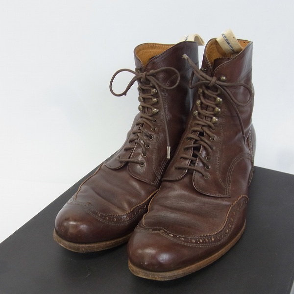 実際に弊社で買取させて頂いたEDIFICE/エディフィス RINGHIO レザーブーツ 1152/40