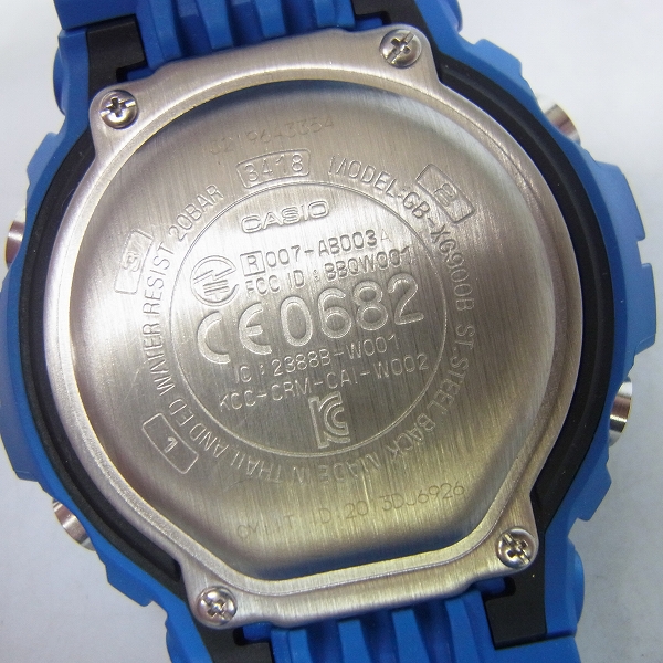 【美品】G-SHOCK GB-X6900B Bluetooth ブルー 美品 G-SHOCK ジーショック BLUETOOTH WATCH GB-X6900B-2JF