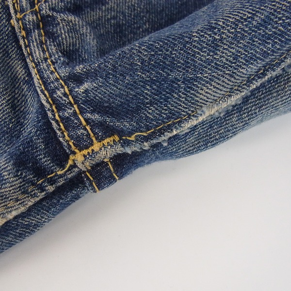実際に弊社で買取させて頂いたDENIMU/ドゥニーム LOT138/180/123 デニムパンツ W33/32/29 日本製 3点セットの画像 3枚目