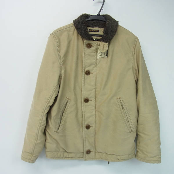 実際に弊社で買取させて頂いたBLUE BLUE/ブルーブルー デッキジャケット ベージュ/2