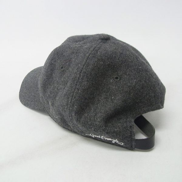 実際に弊社で買取させて頂いたGOODENOUGH×NEW ERA グッドイナフ×ニューエラ GEロゴ ウール キャップ グレーの画像 1枚目