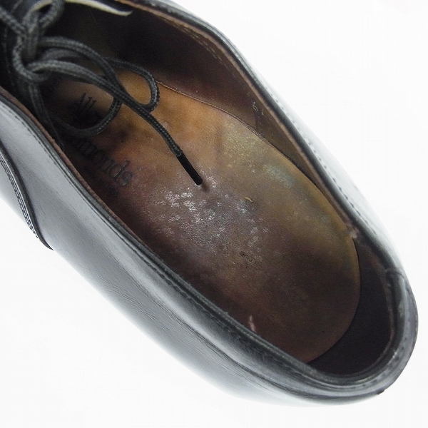 実際に弊社で買取させて頂いたAllen Edmonds/アレンエドモンズ 内羽根 キャップトゥ レザーシューズ 7EEの画像 4枚目