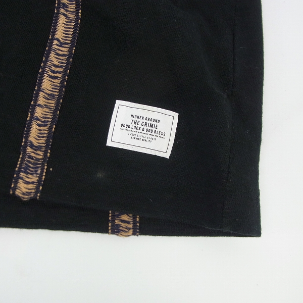 実際に弊社で買取させて頂いたTHE CRIMIE/クライミー サーマルTシャツ/カットソー/S/2点セットの画像 7枚目