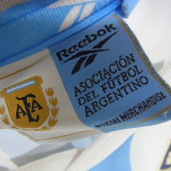 Reebok/リーボック アルゼンチン代表 ホームユニフォーム #10 オルテガ