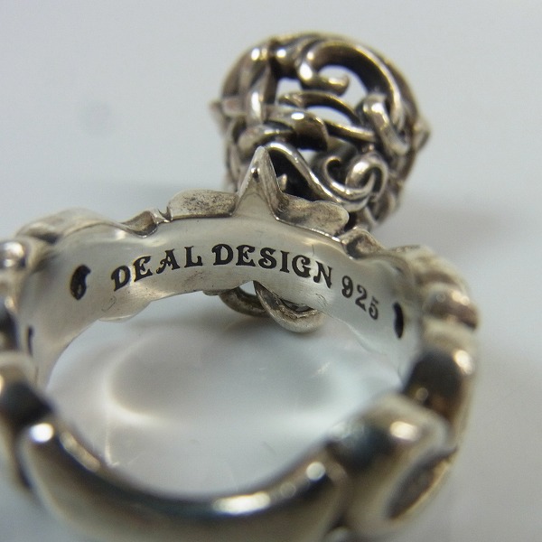 実際に弊社で買取させて頂いたDEALDESIGN/ディールデザイン フリック ベル リングの画像 4枚目
