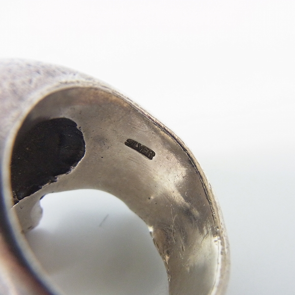 実際に弊社で買取させて頂いたTHIRTEEN DESIGNS/サーティーンデザインズ マッドスカルリング/18.5号の画像 5枚目